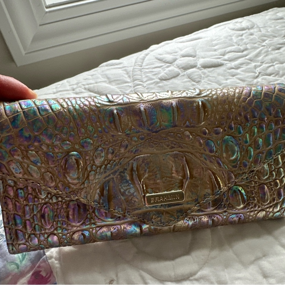 Brahmin Pearl Wonderland Veronica Wallet